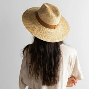 Gigi Pip Isla Straw Fedora Hat